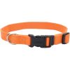 Coastal Pet New Earth Soy Adjustable Dog Collar Pumpkin Orange - 12-18"L x 3/4"W