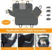 Deluxe Dog Car Seat Cover for Back Seat