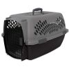 Aspen Pet Fashion Pet Porter Kennel Dark Gray and Black - 10 - 20 lbs