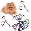 Adjustable Traction Rope Chest and Back Harness Leash