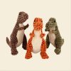 Dog Training Stuffed Dinosaur Sounding Dog Toy